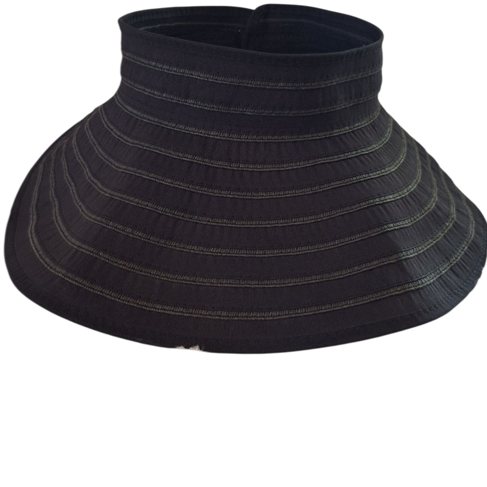 🌺 2/$20. Womens Paper Braid Rolled Visor
